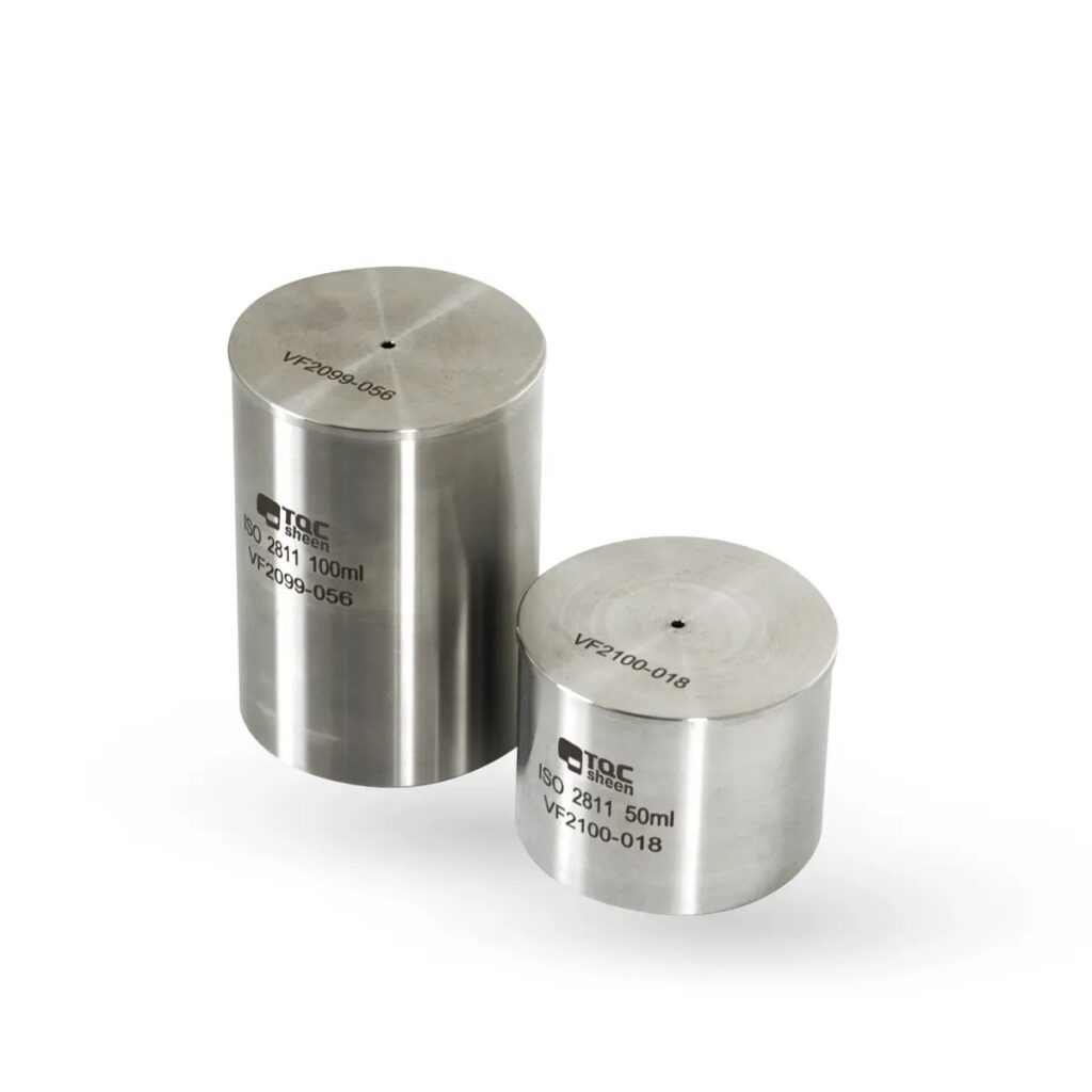 TQC Sheen Pycnometers / Specific Gravity Cups - Coating Supplies