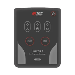 TQC Sheen Curvex 4 Oven Temperature Datalogger